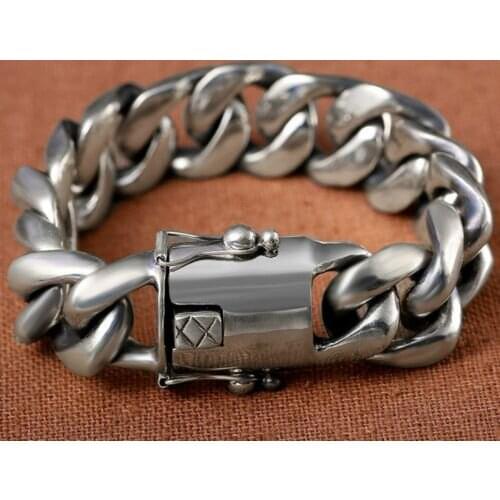 FONDSILVER-LXX Wide Bracelets