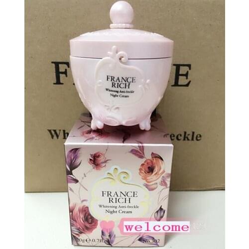 Wholesale France Rich Moisturizing Whitening anti Freckle Night Cream Face Care