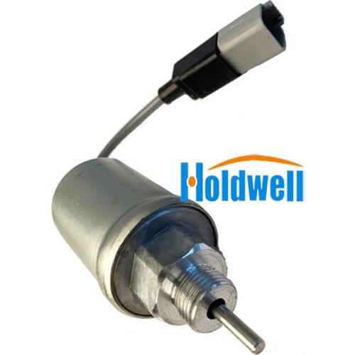 Holdwell Fuel Shut Off Solenoid 716/30201 for JCB Tractor MINI Excavator 802 803 8014