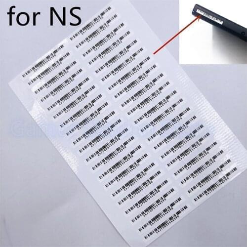 100pcs Sticker Label Paste Bar Mark Tag For Nintend Switch Controller housing Shell Sticker label For switch NS Accessories