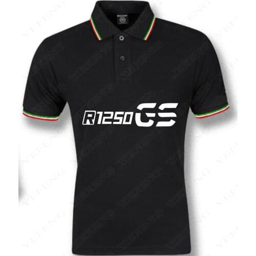 New For BMW R1250 GS Motorrad Motorsport Motorcycle Superbike Racing Team Moto GP Scooter Motocross Summer Breathable Polo Shirt
