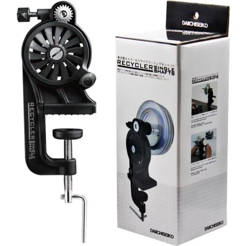 Original DAIICHISEIKO Fishing Line Winder 3.5X High Speed 3.5:1 Spooler Line Winding Fishing Line Recycler Fishing Tools