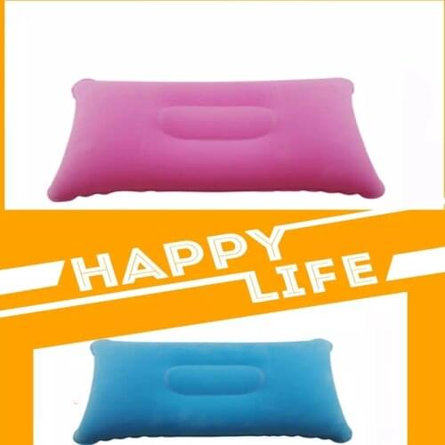 Inflation Pillow Protect Waist Bedding Ergonomic Neck Travel Outdoors Foldable Pillow 2020 Home Sleep Car Aircraft Rest Pillows