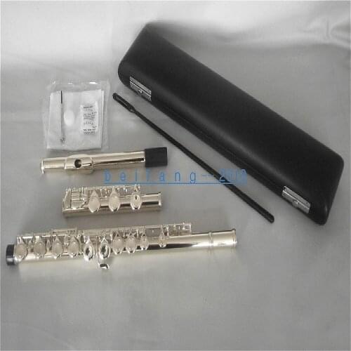 Excellence 17 keys closed hole flute C tune Tube body Plated nickel +Nickel plated keys Body E key