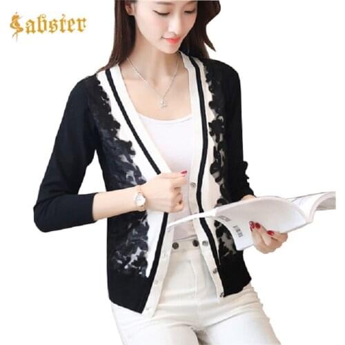 Женские вязаные кардиганы SABSTER China At AliExpress