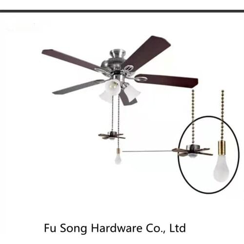 Light Fittings Bulb Fan PendantFolsom Ceiling Fan Pull Chain, 2pcs 3mm Diameter Beaded Ball Fan Pull Chain , 13.6 Inches Fan Pu