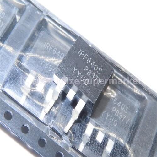 10PCS/LOT IRF640S TO-263 200V 16A SMD Triode