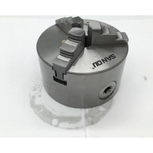 125mm 5 " 3 Jaw Self Centering Lathe Chuck SANOU K11-125 Metal Scroll Chucks for Drilling Milling Machine