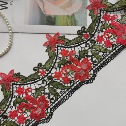 18Yards High Quality DIY Embroidery Lace Trim , Retro Venise Lace Ribbon For Craft&Sewing Clothing Accessories