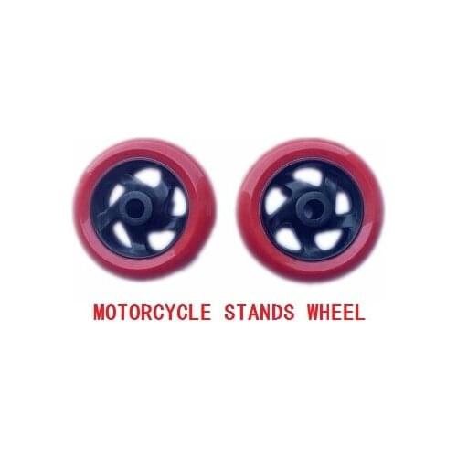 2PCS/SET Motorcycle Bike Stands FRONT Wheel support Swingarm Lift tripod ROUND HEAD style hooks HOOK FORK only wheel