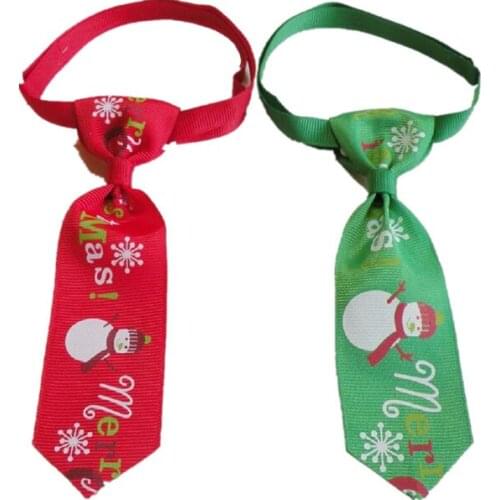 50pcs Pet Products Christmas Dog Ties Holiday Grooming Bowtie Dog Accessories Pet Cat Neckties Dog Products Supplies