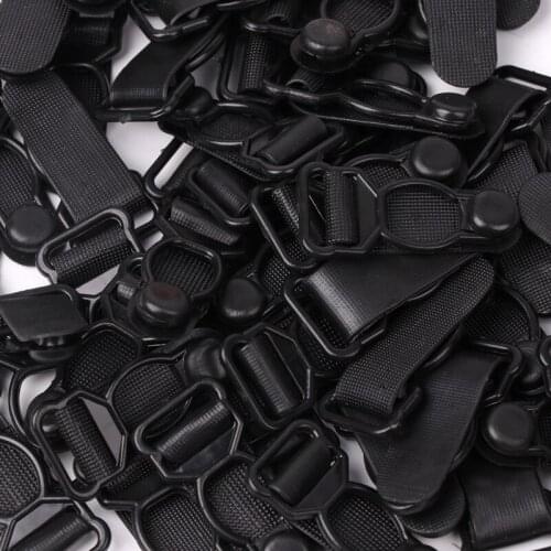 50x Corset Leg Garter Belt Clip Hooks Suspender Ends Hosiery Stocking Grips D2TD