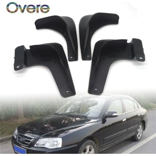 Overe Car Front Rear Mudguards For 2004 2005 2006 Hyundai Elantra XD Car-styling Splash Guard Accessories Fenders 1Set Mudflaps