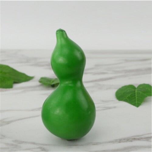 Calabash cucurbit bottle gourd model baby kids children toys hotel restaurant store shop decoration fake artificial vegetables