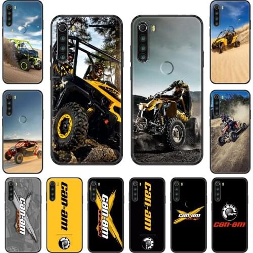 Can Am Team Phone case For Xiaomi Redmi Note S2 4 5 6 7 8 A S X Plus Pro black fashion bumper art cell cover trend coque soft
