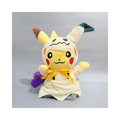 Hot Toys Pokemon Series Pikachus Anime Cartoon 30CM Mimikyu Stuffed Dolls Plush for Children Toy Kid Gift Home Bedroom Decor