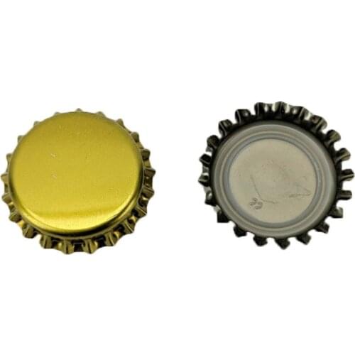 PACK OF 100 X BEER BOTTLE CAPS FOR BOTTLING, CROWN SEAL, SCREW CAP