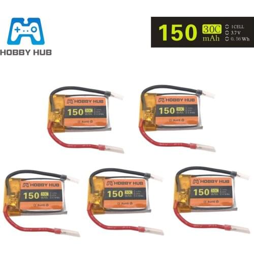 Hobby Hub 3.7V 150mah 30C Lipo Battery For Syma S107 S107G S107-19 RC Helicopter Drone spare part 3.7V RC Toys Battery 5pcs