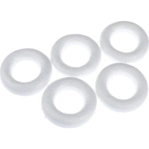 5pcs DIY Round Styrofoam Balls Christmas Ball White Modelling Polystyrene Foam Craft Balls Christmas Decorations Wedding Party