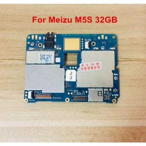 Mobile Electronic Panel Mainboard Motherboard Unlocked With Chips Circuits Flex Cable For 5S M5S 32GB