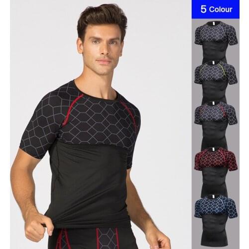 Men Outdoor sports Running Fitness Riding Morning run Tennis Breathable badminton male t-shirt Walking jogging tops sport shirts
