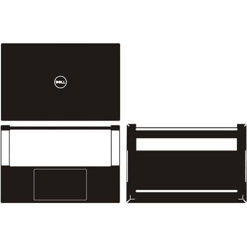Laptop Carbon fiber Vinyl Skin Sticker Cover For 2020 DELL XPS 15 9500