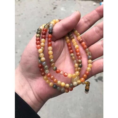 Natural hetian raw jade bracelet jade beads bangle 100% real jade jewelry add certificate jadeite jade for men gift.2 pcs