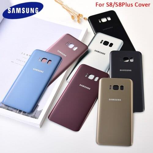 Original Samsung S8 Plus Battery Back Housing Cover Rear Door Phone Replacement For Galaxy S8 Plus S8 s8+ G955 G955F G950F Shell