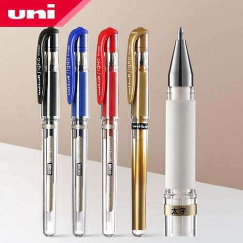 6Pcs Japan UNI signature pen UM-153 watercolor paint brighten and leave blank 1.0mm waterproof shorthand signature pen