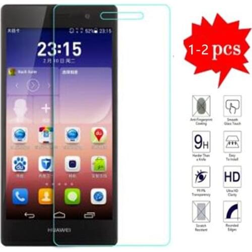 Ultra Thin Premium Tempered Glass Screen Protector For Huawei Ascend P7 P 7 P7-L00 P7-L05 P7-L10 P7-L11 Glass Screen Film