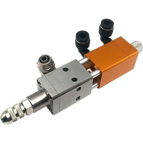 High Precision Adjustable Suction Liquid Glue Double acting suck-back dispensing valve with Micrometer tuner