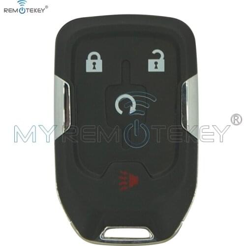 Remtekey Replacement smart car key shell case for 2015 Chevrolet Suburban Tahoe HYQ1EA 4 button