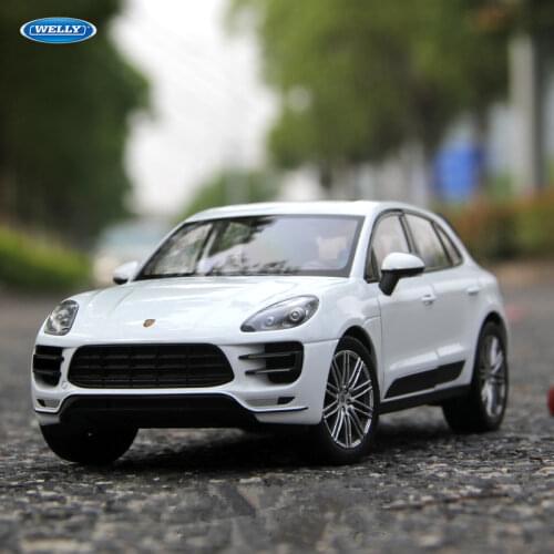 1:24 Porsche Macan Cayenne Turbo SUV Alloy Car Model Car Simulation Diecasts Metal Toy Vehicles Model Collection Childrens Gift