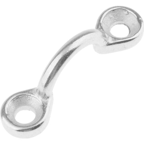 2" Stainless Steel Bimini Boat Top Pad Eye Tie Down,Kayak Deck Loop Handle