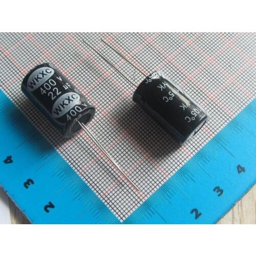 Free Shipping 50pcs/lot high Quality DIP Aluminum Electrolytic Capacitor 400V 22UF 13*21MM electrolytic capacitor 22uf