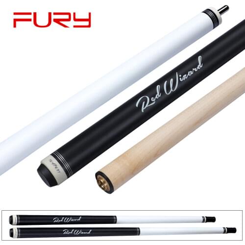Fury EA Billiard 3 pieces Punch&Jump Cue Stick 55'' 58'' 13.5mm Tip Maple Ashwood Billar Break& Jump Cue Kit For Dropshipping