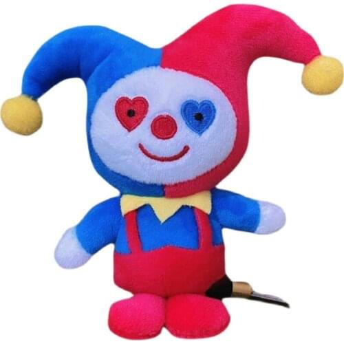 12cm Gala Ins Cute Clown Plush Doll Pendant Key Chain KeyChain Schoolbag Backpack Decoration Bag