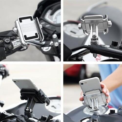 MOTOWOLF Motor Bike Bicycle Motorcycle phone Mount Holder For Honda Suzuki Yamaha KTM BMW Benelli Aprilia Harley KAWASAKI DUCATI