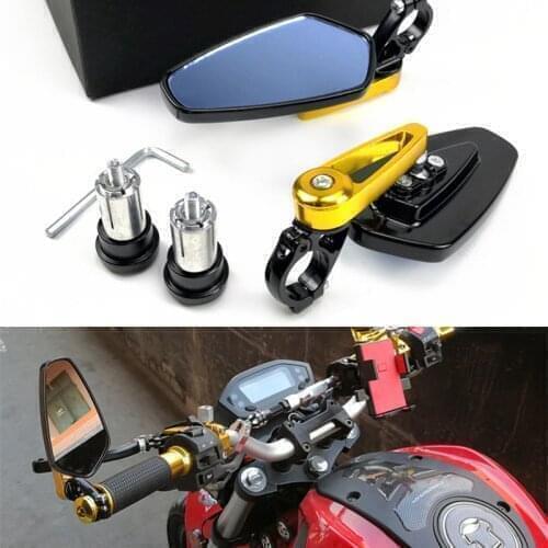 For R15 Inazuma Cr 250r Duke 200 Vn900 Vulcan S1000xr Jog 3kj Intruder 800 Husqvarna 450 St1300 Mt 03 Motorcycle Rearview Mirror