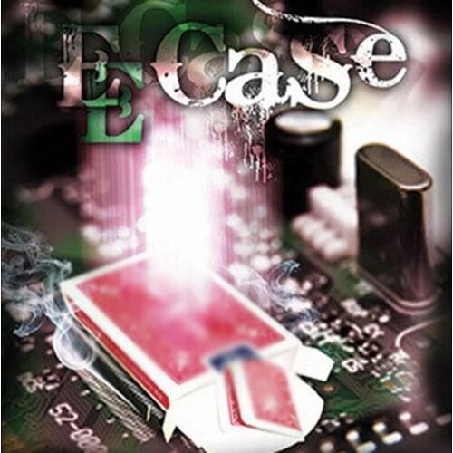 E-Case (DVD + Gimmick) Magic Tricks - The Electronic Signed Card To Case By Mark Mason- Magic Trick Stage Accessories Mentalism