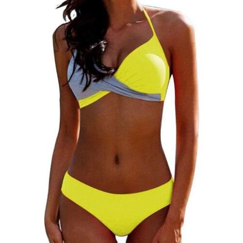 Hengsong Black Two-piece Swimwear