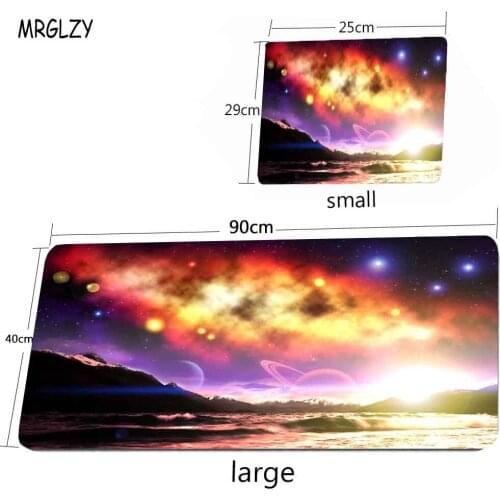 Sunset Animation Gaming Accessories Mouse Pad Xxl Laptop Desktop Protection Table Mat Mouse Pad High Quality Rubber Waterproof