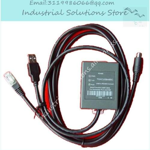 TSXCRJMD25 And TSXCUSB485C Replace TSXPCX3030 Programming Cable New
