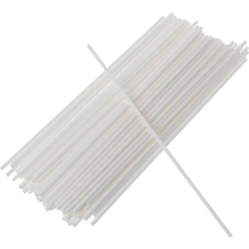 100Pcs 19cmx3mm Fiber Sticks Diffuser Aromatherapy Volatile Rod for Home Fragrance Diffuser Home Decoration 425B