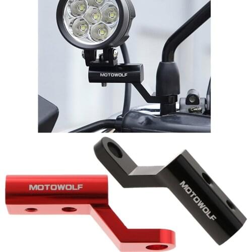 2pcs 7/8" Handlebar Motorcycle Mirror Mount Riser Extender Adapter Aluminum