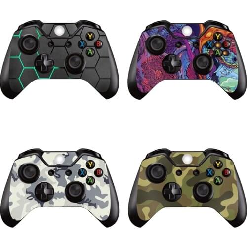 2pcs/lot New design For Xbo x one Controller Vinyl Sticker For Xb ox one controller pvc skin sticker