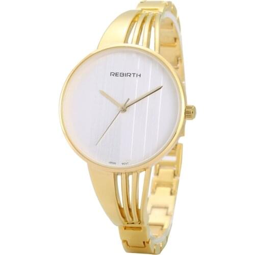 50pcs/lot RE027 luxury fashion lady bracelet watch elegance rebirth bangle top quality watch wrap quartz wristwatch for woman