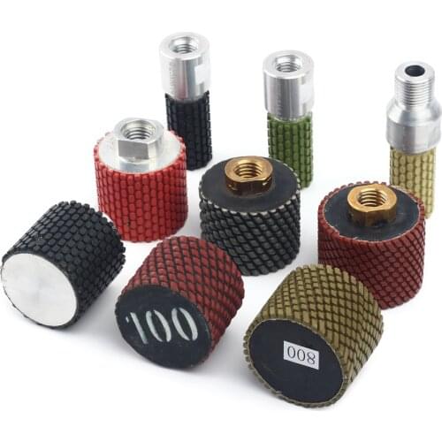 Diamond Drum Wheel Diamond Polishing Drum Wheels Sink Hole Grinding Polishing Tool for Granite Marble Stone Countertop