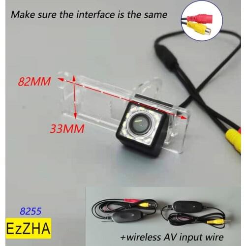 Dynamic Trajectory Tracks Car Rear View Camera For Renault Fluence Espace Megane 3 Dacia Logan 2 Trafic Laguna Symbol 4LED light
