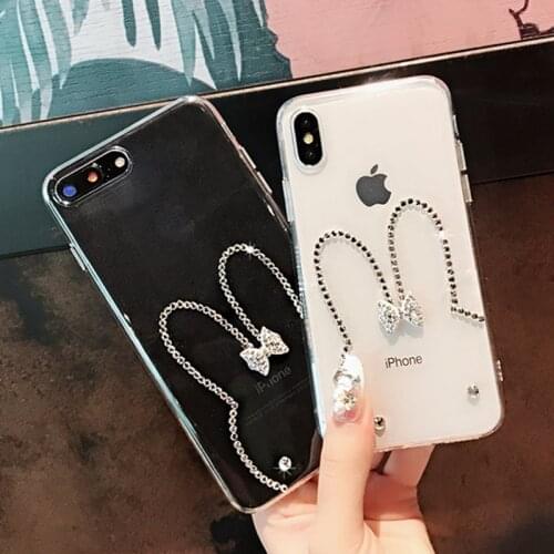 DIY 3D Bling Phone Cover For Iphone 12 mini 11 Pro Max XS Max XR Phone Case For Iphone X 6 6s plus for Iphone 7 8 plus SE 2020